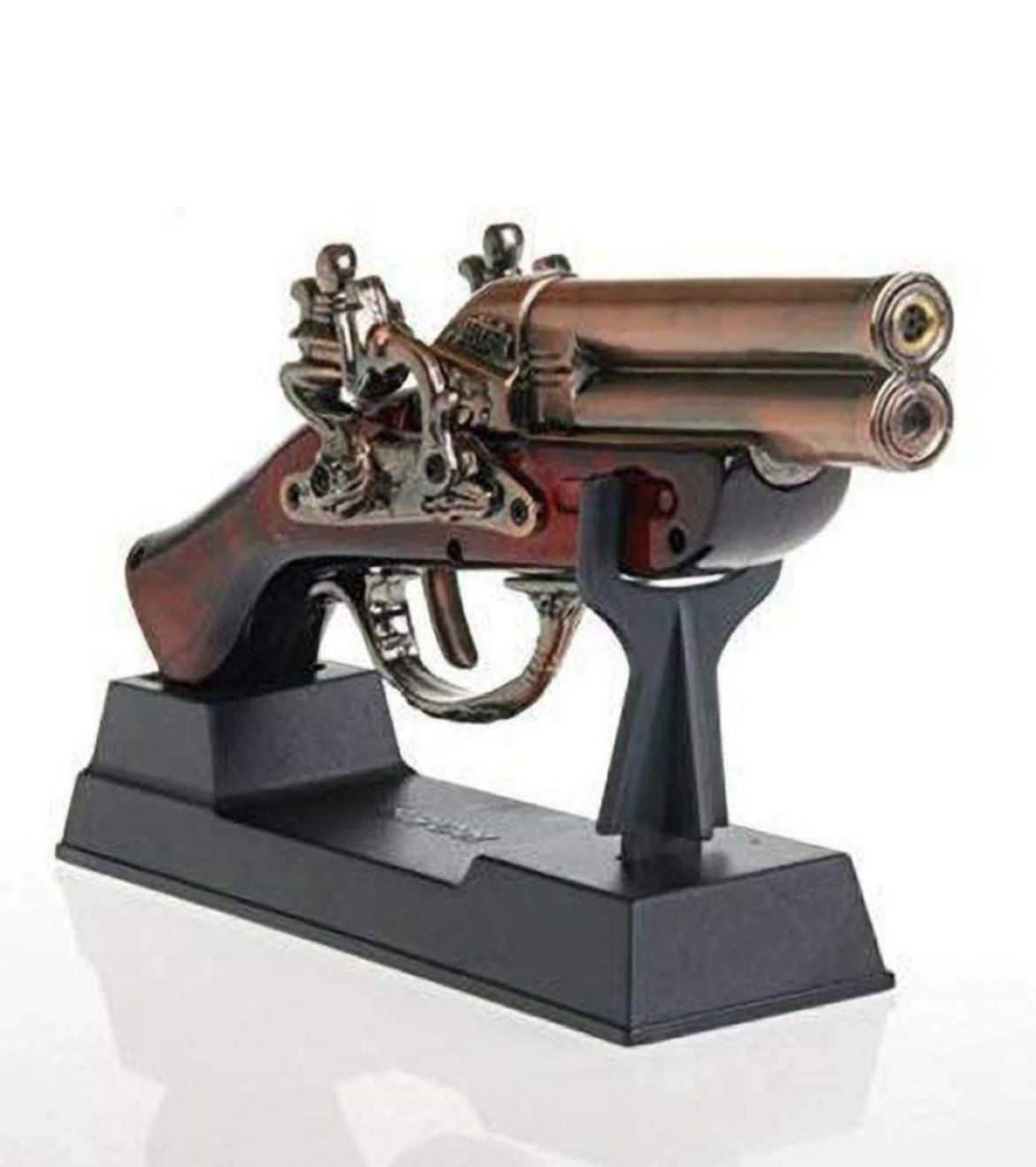 British Era Antique Gun Lighter | Vintage Gun Lighter with Stand (Limited Edition)