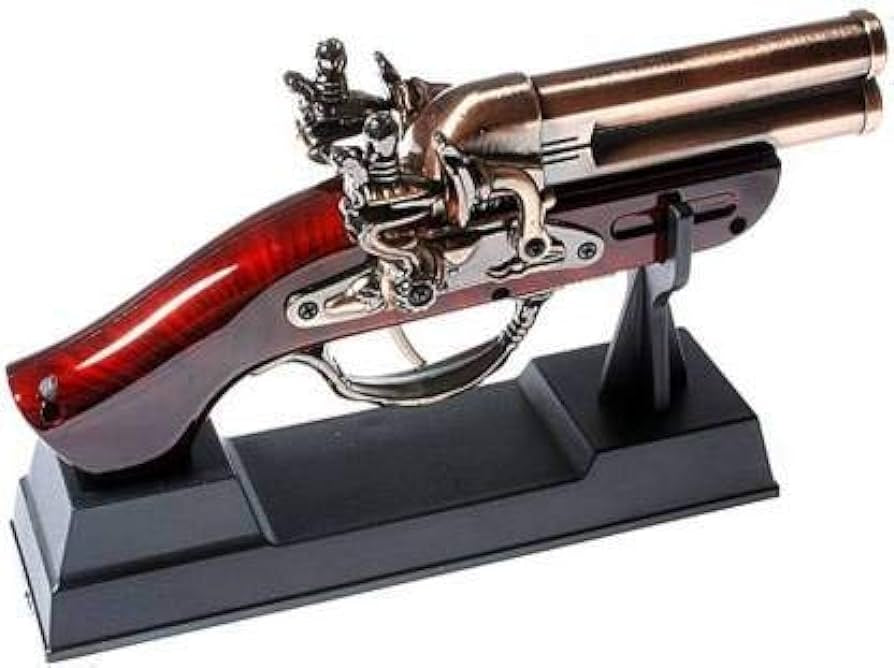 British Era Antique Gun Lighter | Vintage Gun Lighter with Stand (Limited Edition)