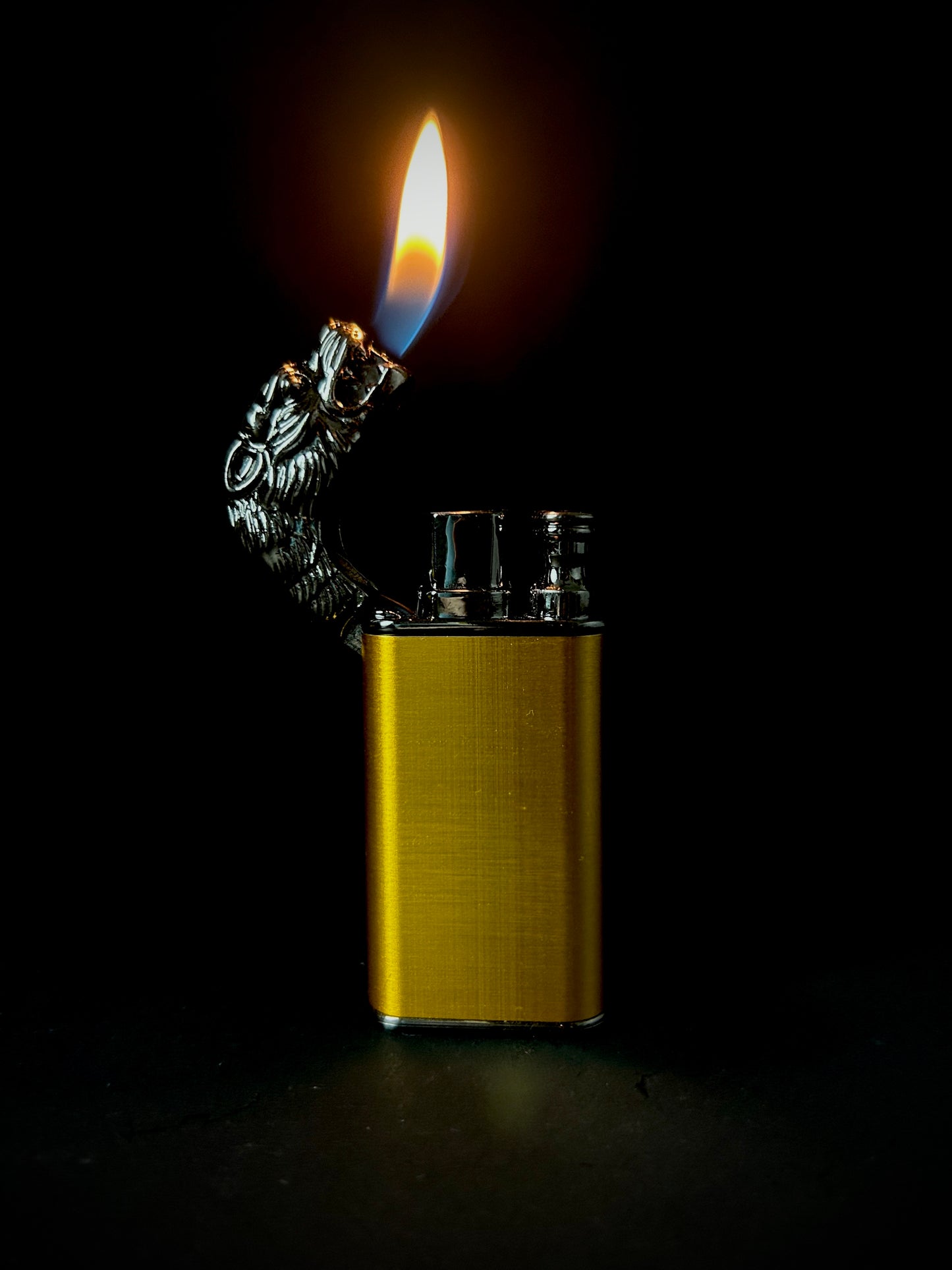 Dragon fire double flame lighter