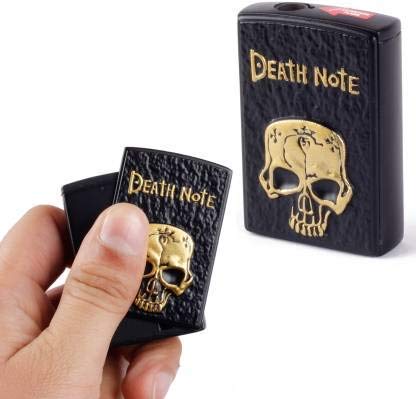 slider lighter, death note design